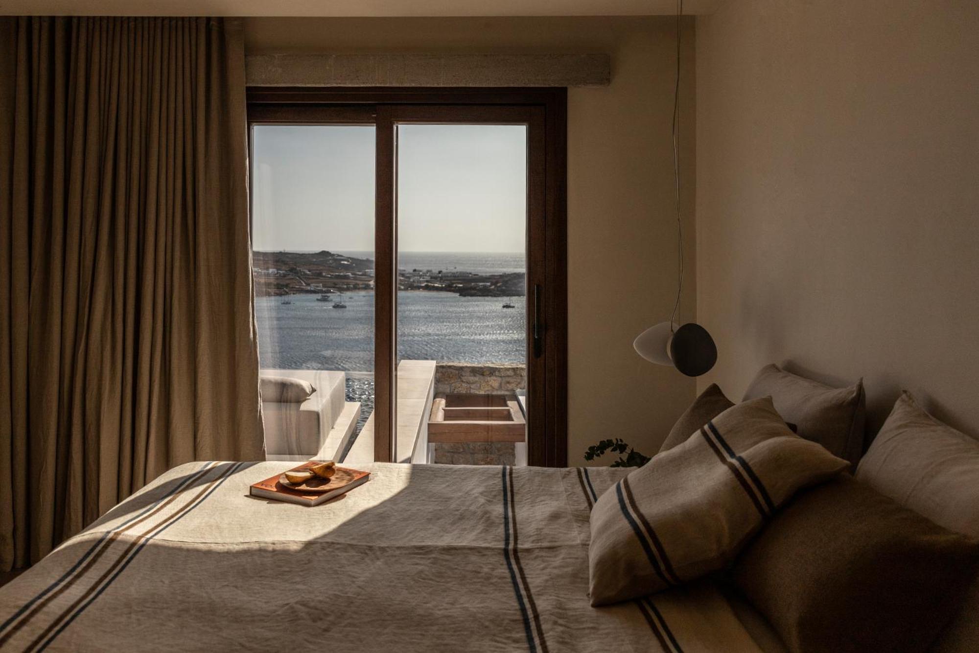 The Skyvilla Mykonos - A Landmark Property With Breathtaking Views Of The Psarou Bay Mykonos Town Zewnętrze zdjęcie