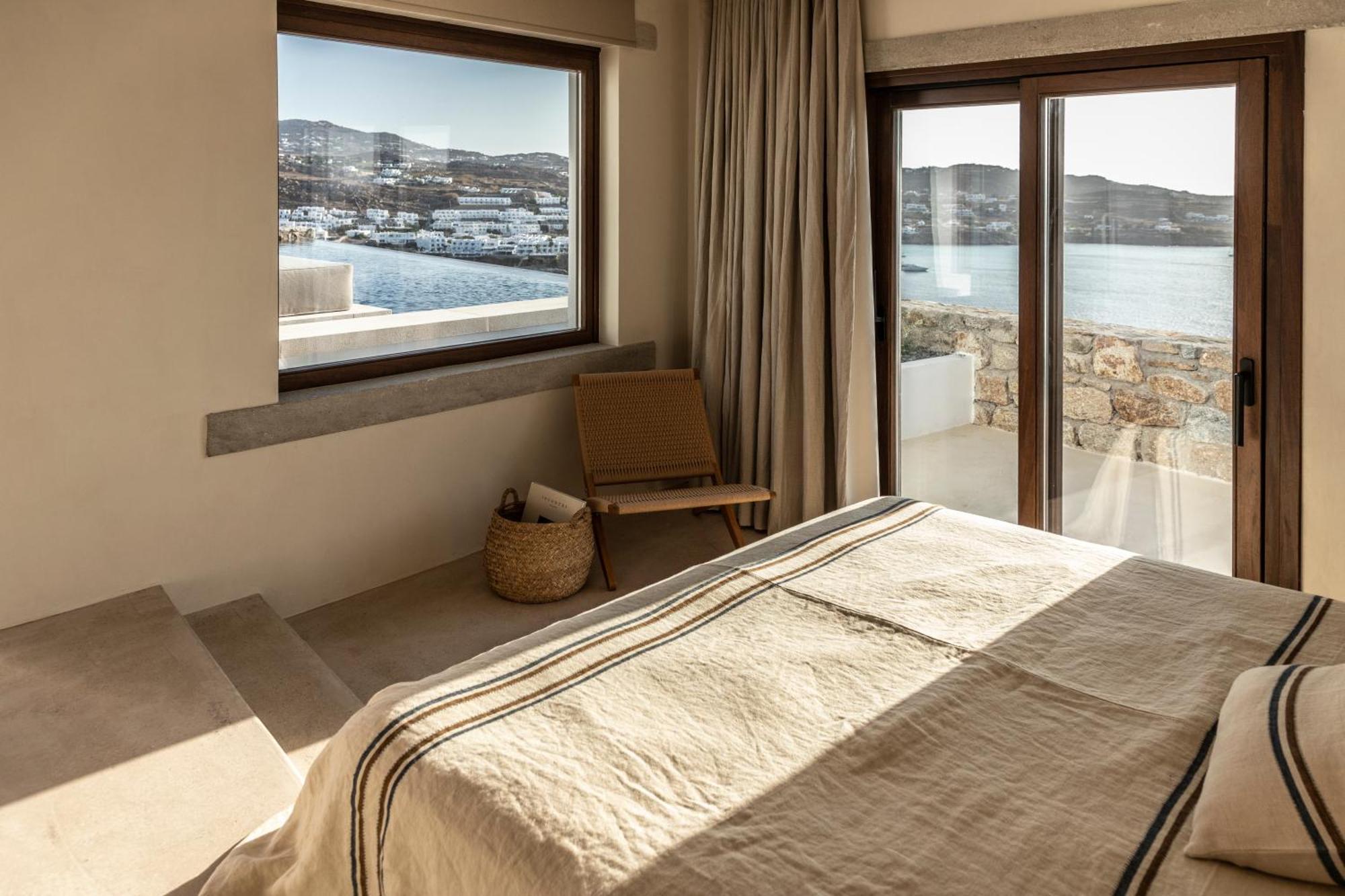 The Skyvilla Mykonos - A Landmark Property With Breathtaking Views Of The Psarou Bay Mykonos Town Zewnętrze zdjęcie